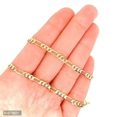 Fancy Trendy Gold Plated Chain For Men And Women-thumb2