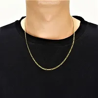 Fancy Trendy Gold Plated Chain For Men And Women-thumb1