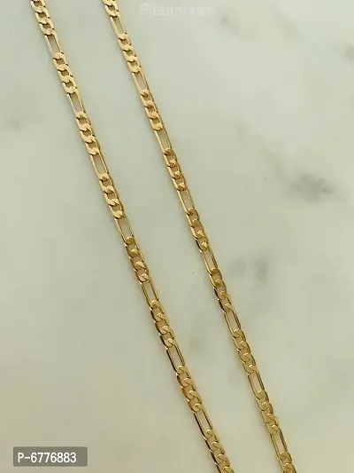 Fancy Trendy Gold Plated Chain For Men And Women-thumb0