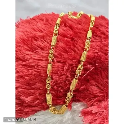 Fancy Trendy Gold Plated Chain For Men