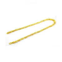 Fancy Trendy Gold Plated Chain For Men-thumb1