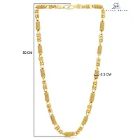 Fancy Trendy Gold Plated Chain For Men-thumb3