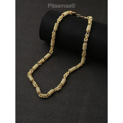 Trendy Stylish Alloy Plated Men's Chain