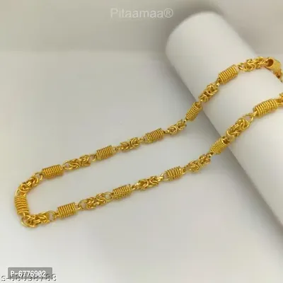 Fancy Trendy Gold Plated Chain For Men