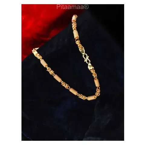 Fancy Trendy Gold Plated Chain For Men