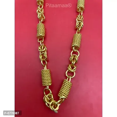 Fancy Trendy Gold Plated Chain For Men