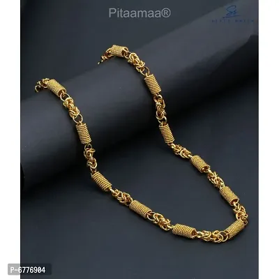 Fancy Trendy Gold Plated Chain For Men