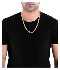 Fancy Trendy Gold Plated Chain For Men-thumb2