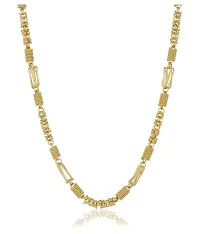 Fancy Trendy Gold Plated Chain For Men-thumb1