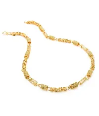 Fancy Trendy Gold Plated Chain For Men-thumb1