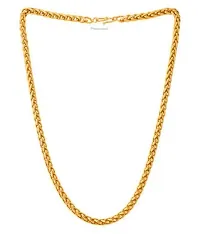 Fancy Trendy Gold Plated Chain For Men-thumb3