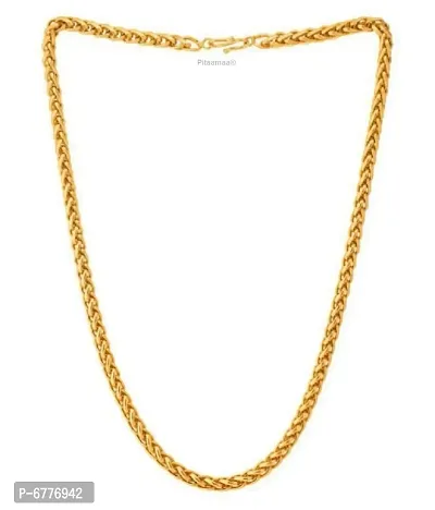 Fancy Trendy Gold Plated Chain For Men-thumb4