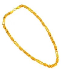 Fancy Trendy Gold Plated Chain For Men-thumb2