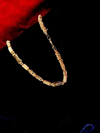 Fancy Trendy Gold Plated Chain For Men-thumb3