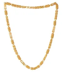 Fancy Trendy Gold Plated Chain For Men-thumb1