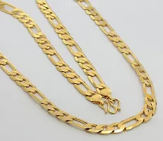 Fancy Trendy Gold Plated Chain For Men-thumb1