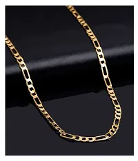 Fancy Trendy Gold Plated Chain For Men-thumb1