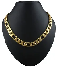 Fancy Trendy Gold Plated Chain For Men-thumb1