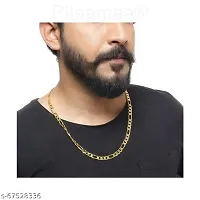 Fancy Trendy Gold Plated Chain For Men-thumb2