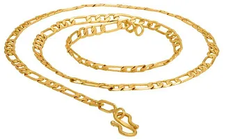 Fancy Trendy Gold Plated Chain For Men-thumb3