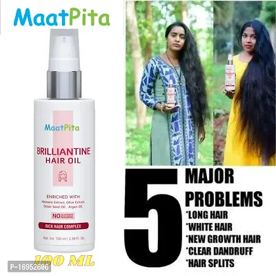 Essential Maatpita Onion Oil For Hair Regrowth Hair Oil And Red Onion Shampoo Pack Off 1 Combo 100 Ml Hair Oil-thumb0