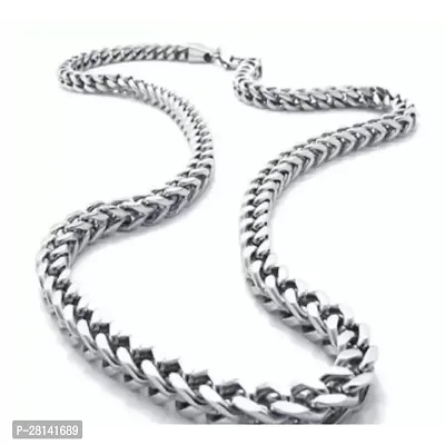 Elegant Silver Brass Chain For Men-thumb2