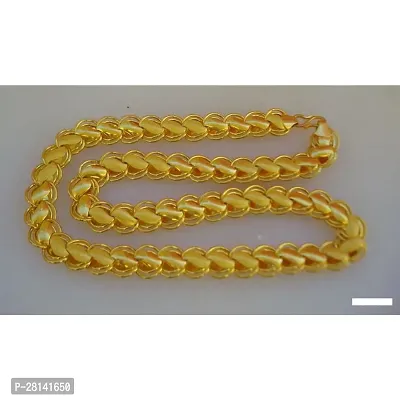 Elegant Golden Brass Chain For Men-thumb3