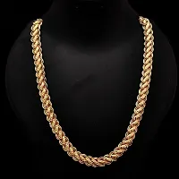 Elegant Golden Brass Chain For Men-thumb2