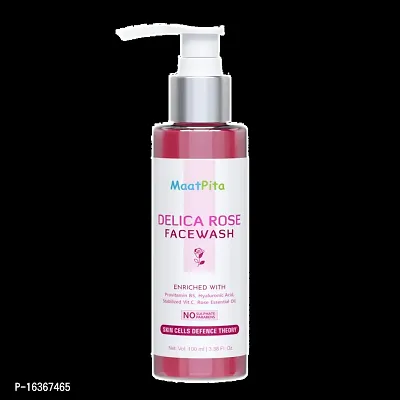 Maatpita Rose Water Type Delica Face Wash Pack Of 1