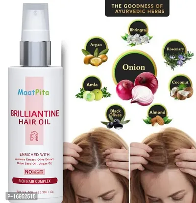 Essential Herbal Hair Oil - For Hair Fall Control, Hair Growth Hair Oil 100 Ml-thumb0