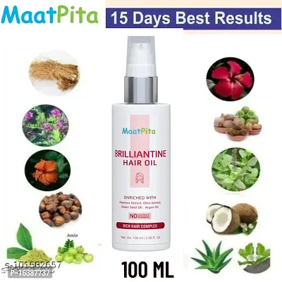 Maatpita Red Organic Onion Hair Oil For Hair Fall Control100 Ml-thumb0