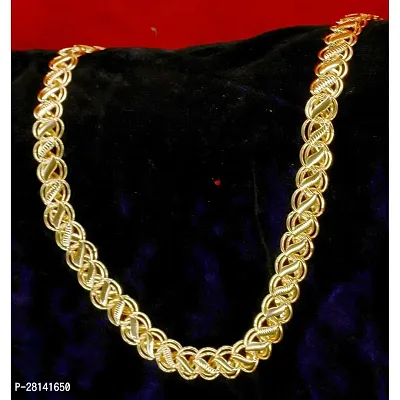 Elegant Golden Brass Chain For Men-thumb0