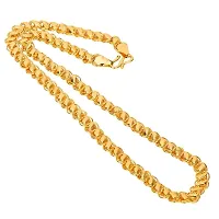 Elegant Golden Brass Chain For Men-thumb1