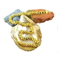 Elegant Golden Brass Chain For Men-thumb1