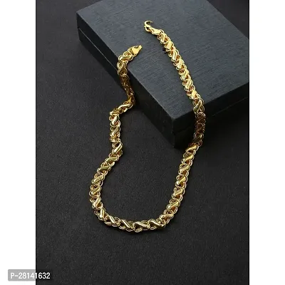 Elegant Golden Brass Chain For Men-thumb0