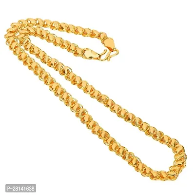Elegant Golden Brass Chain For Men-thumb0