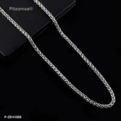 Elegant Silver Brass Chain For Men-thumb0