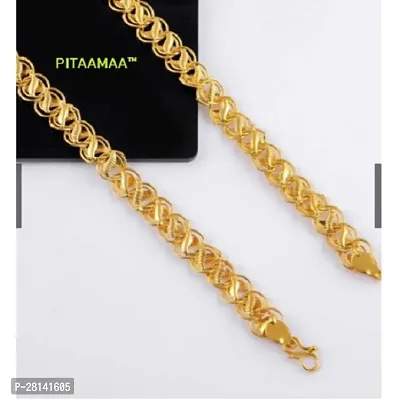 Elegant Golden Brass Chain For Men
