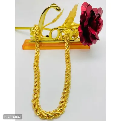 Elegant Golden Brass Chain For Men-thumb3