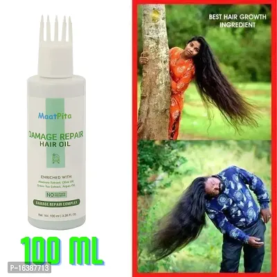 Adivasi Bhringraj Herbal Hair Oil 100 Ml For Women And Men For Hair Long Dandruff Control Hair Loss Control Long Hair Hair Regrowth Hair Oil 100 Ml Pack 1-thumb0