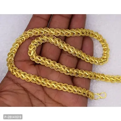 Elegant Golden Brass Chain For Men-thumb0