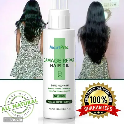 Onion Hair Oil Hair Regrowth Oil All Natural Blend Of Argan, Alovera Green Tea 100 Ml-thumb0