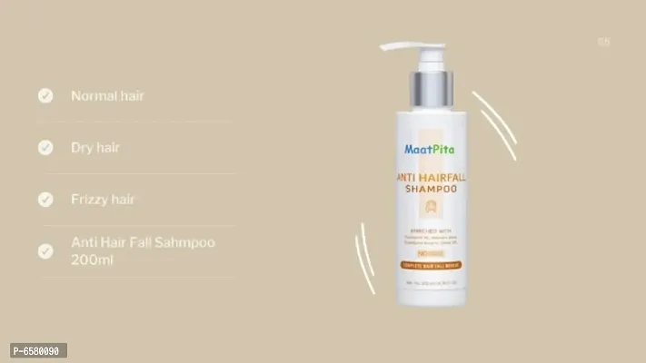 Free Gift Maatpitareg; Anti Hair Fall Shampoo for Hair Growth  Hair Fall C.