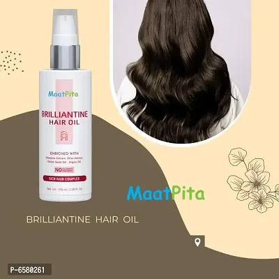 BRILLIANTINE Hair Oil With Alovera Extract,Olive Oil For Hair Fall C