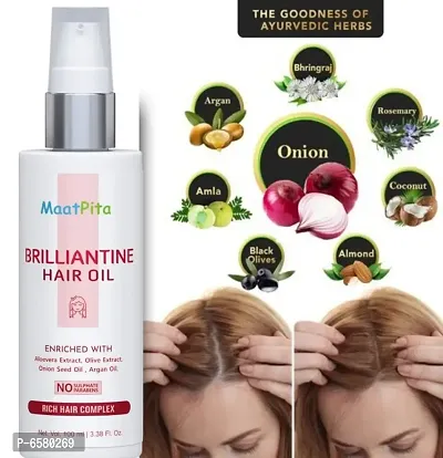 BRILLIANTINE Hair Oil With Alovera Extract,Olive Oil For Hair Fall C-thumb0