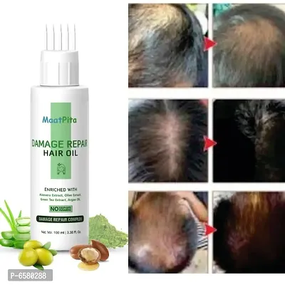 Damage Repair Hair Oil With Alovera Extract,Olive Oil For Hair Fall C