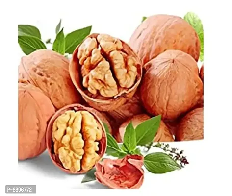 Hanumakkhya Dry Fruits Kashmiri Sabut Akhrot Zipper Pack Kashmiri Walnuts  In Shell Grade A+, Paper Shell Kashmiri Walnut, 100% Natural 400Gm-thumb3