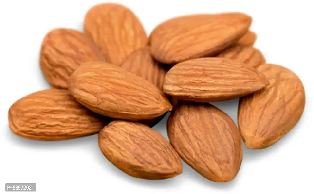 Hanumakkhya Dry Fruits Badam Giri Real Nuts Whole Natural Badam-200Gm Natural Premium California Almonds High in Fiber  Boost Immunity-thumb3