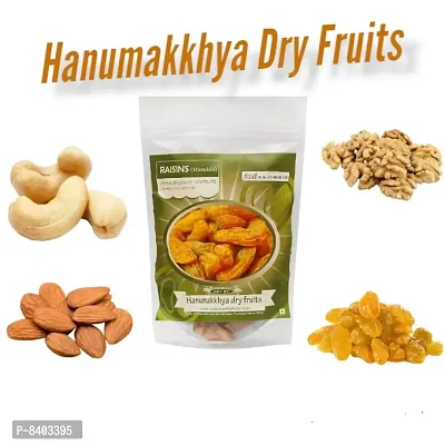 Hanumakkhya Dry Fruits Afghan Munakka Raisins with Seeds Large King Size Whole Dried Munakka Dry Fruits -200GM-thumb3