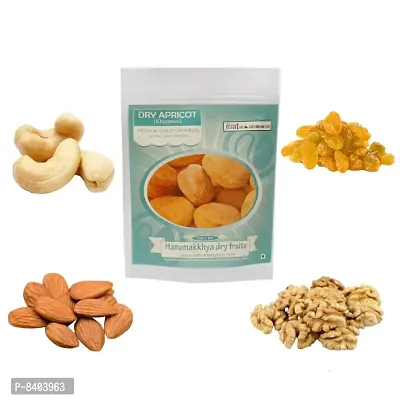 Hanumakkhya Dry Fruits  Dry Fruits Premium Sweet Apricots Khurmani Dry Fruits-400GM-thumb3